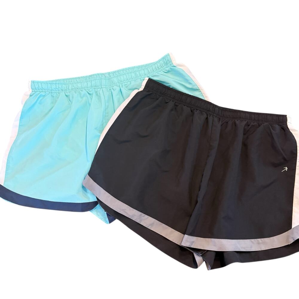 Activa Women’s 2-pack running shorts, away, black, Size XL